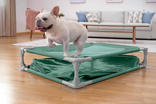 Каркасный бассейн для домашних животных 102х74х20 см Bestway Fetchin' Fun с лежанкой (561RG BW)