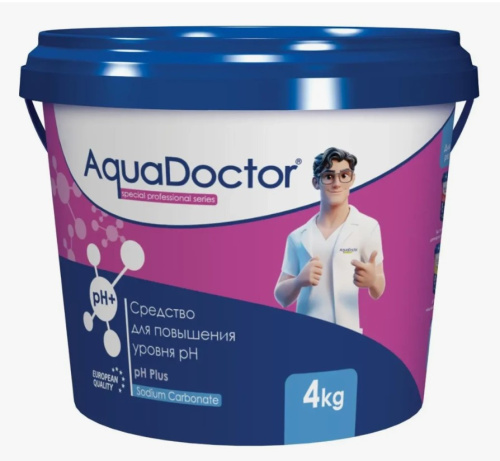 AquaDoctor pH Plus, 4 кг, средство для повышения уровня pH (44149)