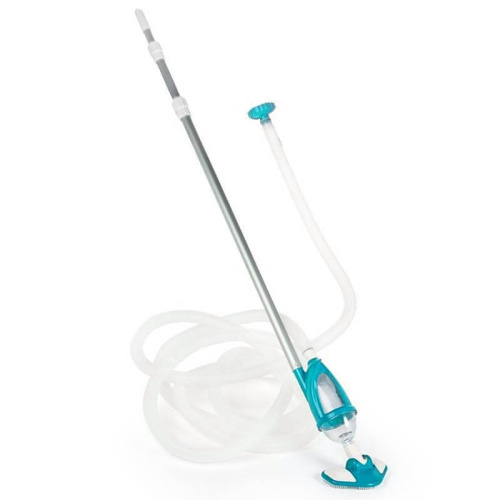 Набор для чистки бассейна от 549 см (ручка 279 см, сачок, пылесос, щетка, шланг) (Intex 28003)