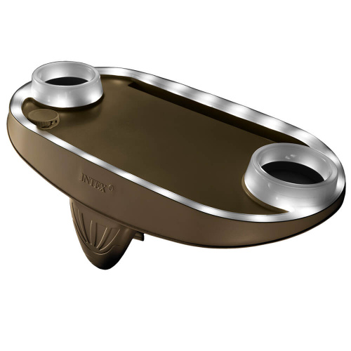 Поднос для СПА-бассейнов с LED-подсветкой 45х26х16 см (Intex 28520)