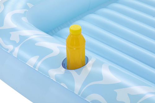 Надувной шезлонг 214х155 см, с подушкой (Bestway 43838 BW)