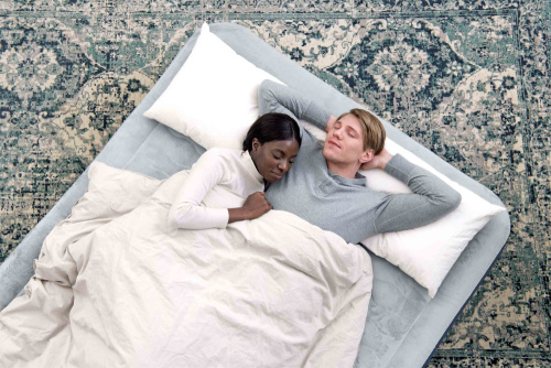 Надувная кровать Fortech 203х152х36 см, встроенный насос 220V (Bestway 69135 BW)