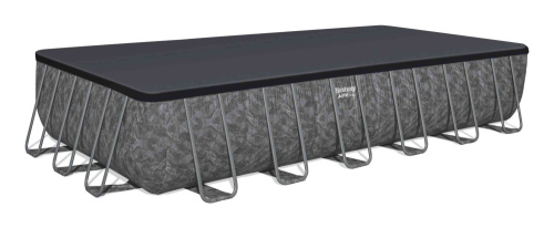 Каркасный бассейн Bestway APX 365, 732х366х132 см + песочный фильтр-насос 6056 л/ч, тент, лестница, наполнитель Polysphere (561KG BW)