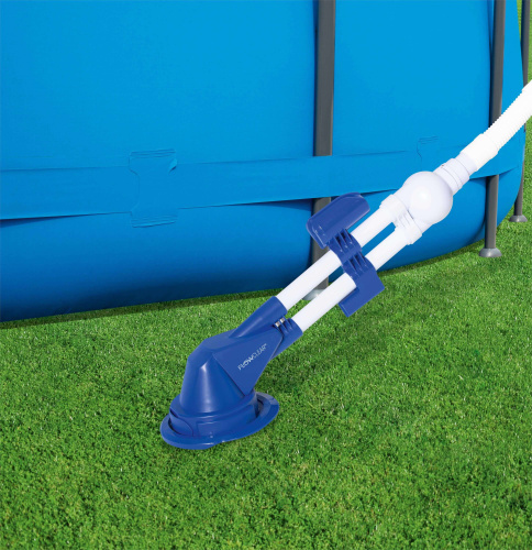 Пылесос Automatic Pool Cleaner, подключение к ф/насосу+шланги (6,1 м) и переходники (Bestway 58304 BW) Пылесос Automatic Pool Cleaner, подключение к ф/насосу+шланги (6,1 м) и переходники (Bestway 58304 BW)