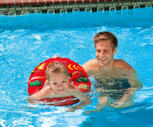 Надувной круг 51 см "Тачки Disney-Pixar", от 3 до 6 лет (Intex 58260)