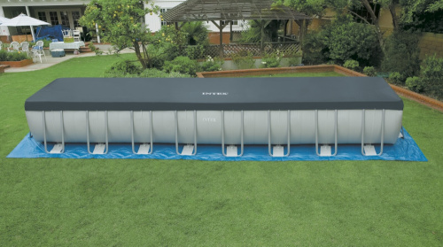 Тент для каркасного бассейна Ultra Frame Pools 975х488 см (Intex 10757)