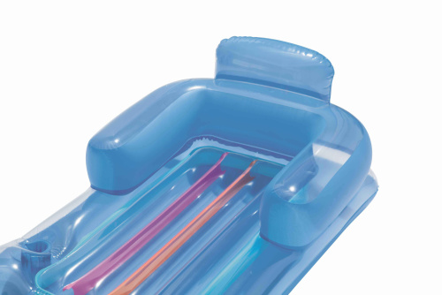 Надувной матрас-кресло для плавания 161х84 cм, с окном (Bestway 43028 BW)