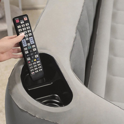 Надувная кровать Tritech Fullsleep Wingback 196х233х80 см, встроенный насос 220V (Bestway 67620 BW)