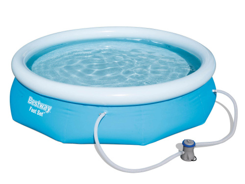 Бассейн надувной Bestway Fast Set Pools 305х76 см + фильтр-насос 1249 л/ч (57270/57109 BW)