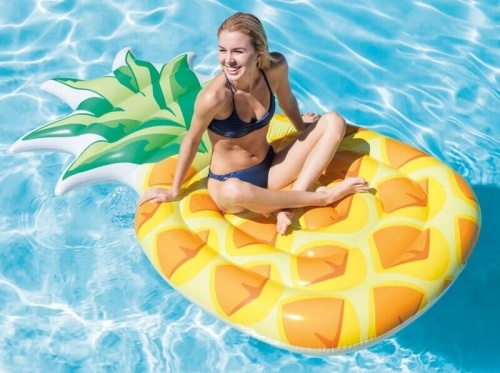 Надувной плотик "Ананас" 216х124 см (Intex 58761)