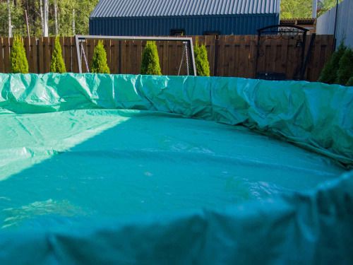 Тент защитный для зимней консервации 2,44-2,5 м, для бассейнов Лагуна (ТМ1165)