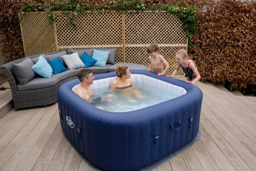 СПА-бассейн Bestway Lay-Z-Spa Hawaii AirJet 180х180х71 см, на 4-6 человек (54154)