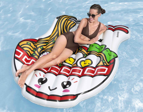 Надувной матрас для плавания 183х168 см "Летняя соба" (Bestway 43841 BW)