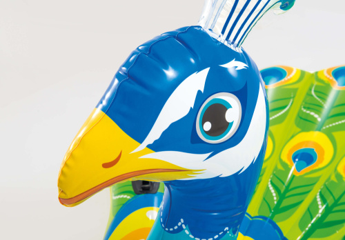 Надувной плотик "Павлин" 193x163x94 см (Intex 57250) Надувной плотик "Павлин" 193x163x94 см (Intex 57250)