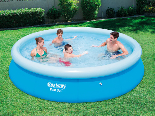 Бассейн надувной Bestway Fast Set Pools 366х76 см (57273/57032 BW) Бассейн надувной Bestway Fast Set Pools 366х76 см (57273/57032 BW)