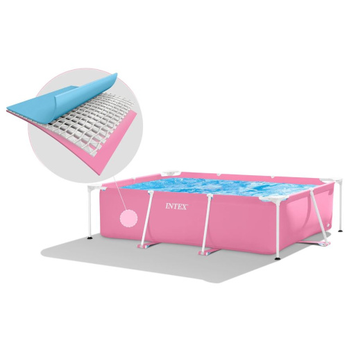 Каркасный бассейн Intex Rectangular Frame 220х150х60 см (28266)