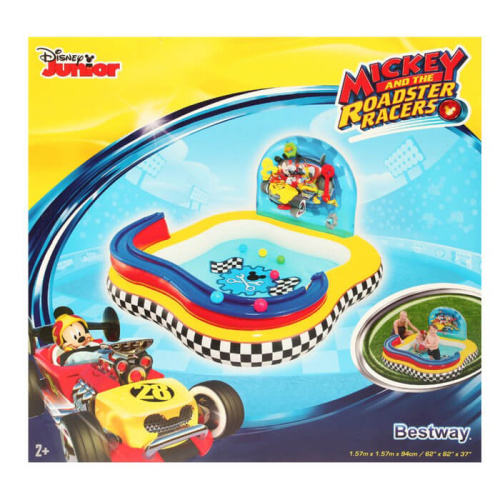 Игровой центр 157х157х91 см "Play Pool" с принадлежностями для игр, 151 л (Bestway 91015 BW)