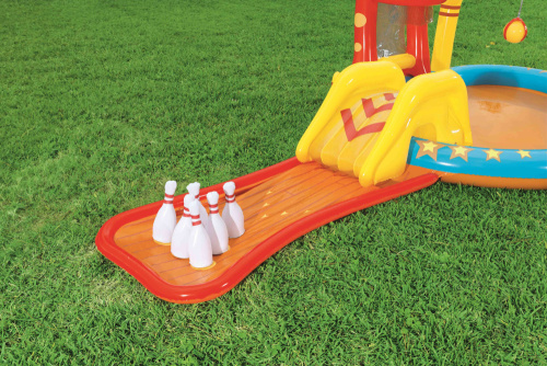 Игровой центр "Боулинг", с игрушками, 435х213х117 см, 314 л, от 2 лет (Bestway 53068)