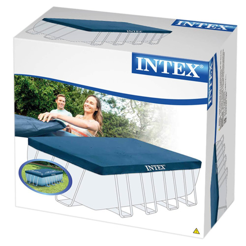 Тент для каркасного бассейна Rectangular Frame Pools 400х200 см (Intex 28037)
