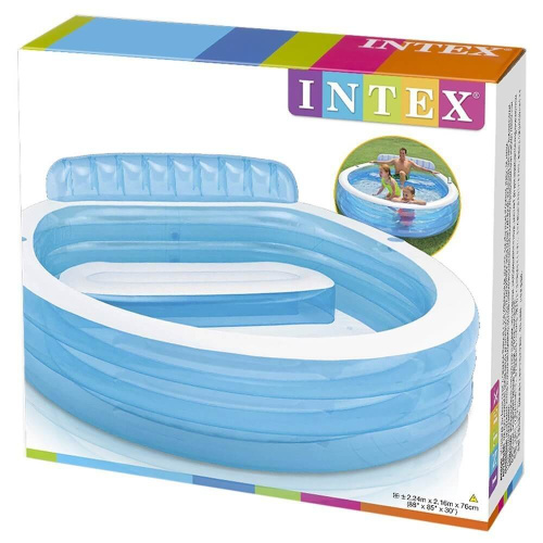 Детский надувной бассейн 224х216х76 см "Семейный" 590 л, от 3 лет (Intex 57190) Детский надувной бассейн 224х216х76 см "Семейный" 590 л, от 3 лет (Intex 57190)