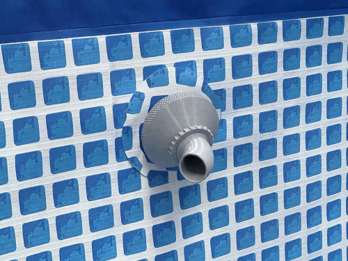 Выпускная насадка на соединитель под шланг 32 мм с направляемой струёй (D10)