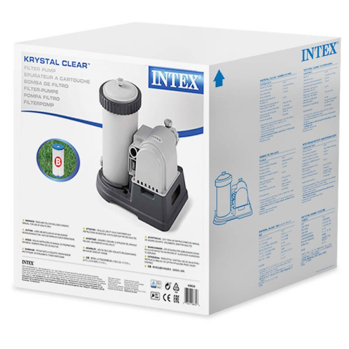 Картриджный фильтр-насос Krystal Clear 9463 л/ч (Intex 28634) Картриджный фильтр-насос Krystal Clear 9463 л/ч (Intex 28634)
