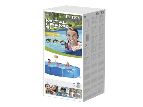 Каркасный бассейн Intex Metal Frame 366х76 см (28210)