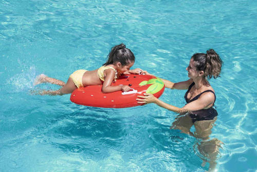 Надувной плотик 84х56 см "Фрукты", от 3 лет (Bestway 42049 BW)