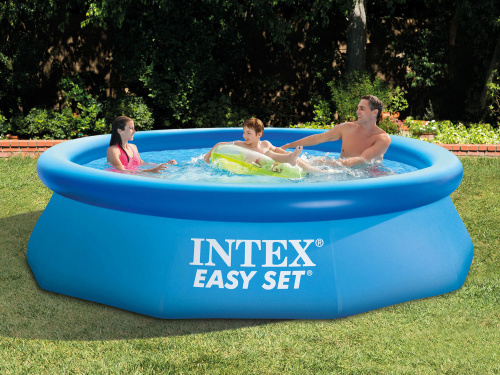 Бассейн надувной Intex Easy Set 305х76 см + фильтр-насос 1250 л/ч (28122)