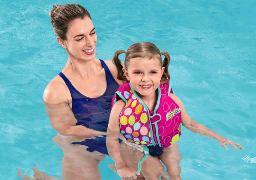 Жилет для плавания с вспененными вставками, два вида, от 3 до 6 лет (Bestway 32177 BW)
