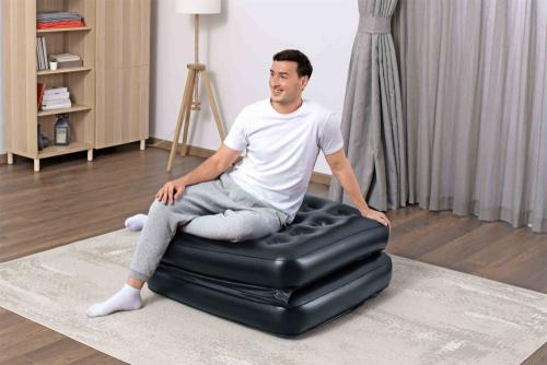 Кресло надувное Multi-Max 4-в-1 Air Lounger 191x97x64 см (Bestway 75114 BW) Кресло надувное Multi-Max 4-в-1 Air Lounger 191x97x64 см (Bestway 75114 BW)