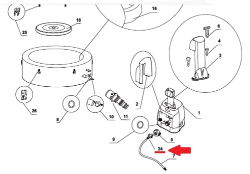 Адаптер для СПА-бассейна (Intex 11829)