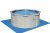 Стальной бассейн Bestway Hydrium Pool Set 300х120 см + песочный ф/насос 3028 л/ч, лестница, тент, подстилка (56566 BW)