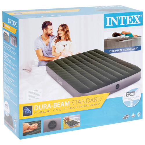 Надувной матрас Prestige Downy Airbed Fiber-Tech 152х203х25 см (Intex 64109) Надувной матрас Prestige Downy Airbed Fiber-Tech 152х203х25 см (Intex 64109)