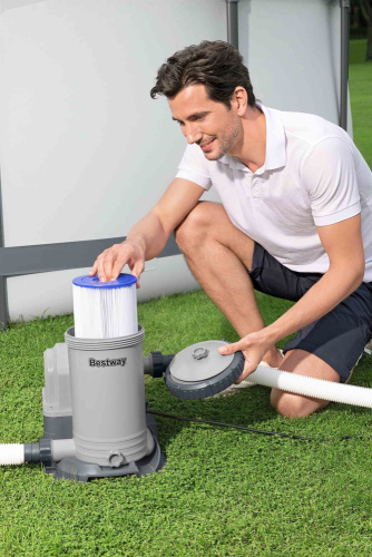 Картриджный фильтр-насос 9463 л/ч (Bestway 58391 BW)