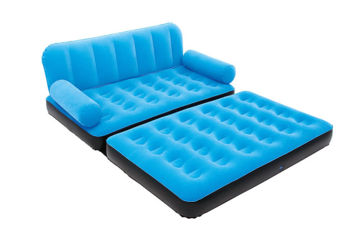 Надувной диван-кровать Multi-Max Air Couch With Sidewinder AC Air Pump, 188х152х64 см (Bestway 67356 BW)