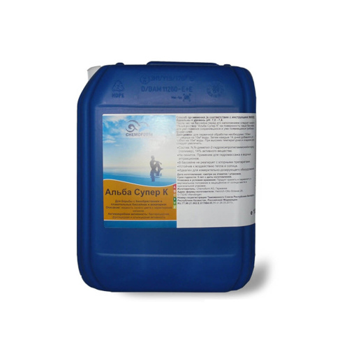 Альба Супер К, альгицид для борьбы с водорослями и цветением, 10 л, Chemoform (0610010)