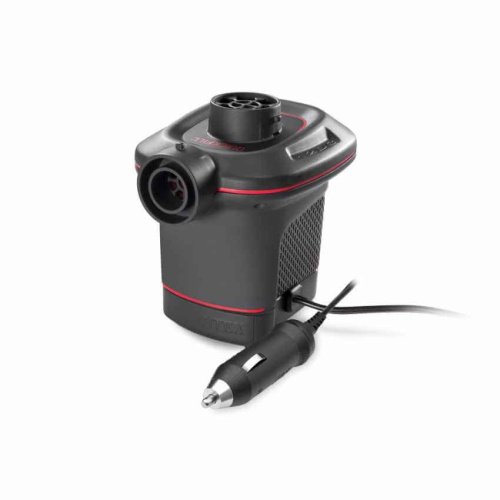 Насос электрический Quick-Fill 12В от прикуривателя, 3 насадки в комплекте (Intex 66636)