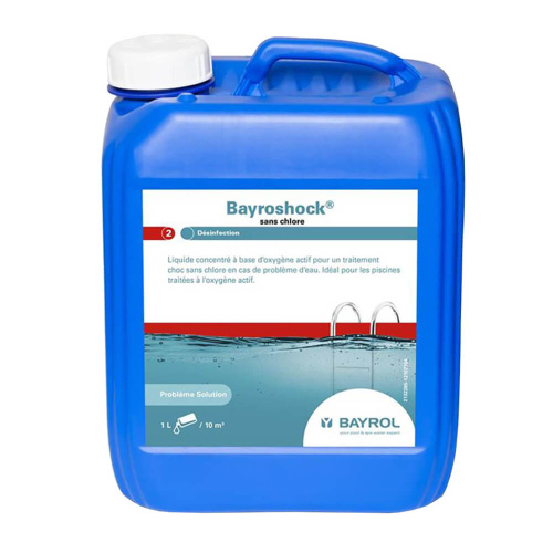 Байрошок (Bayroshock), 5 л канистра, жидкость для дезинфекции воды, Bayrol (4532246)