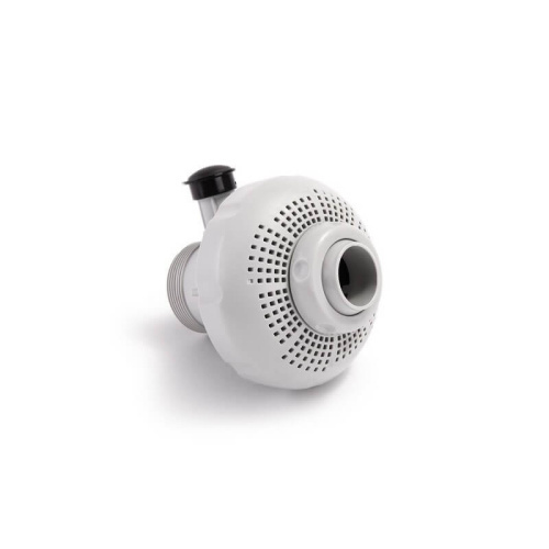 Соединитель сетчатый под шланг с резьбой 38 мм с функцией гидро-аэрации для 26644, 26646, 28676 (Intex 12354)