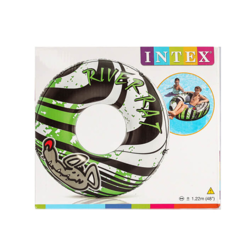 Надувной круг 122 см "Речная крыса", от 9 лет (Intex 68209)