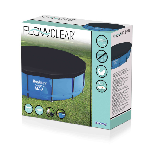 Тент для каркасного бассейна Steel Pro MAX Pools, Hydrium Splasher Pools 457 см (d 457см) (Bestway 58038 BW)