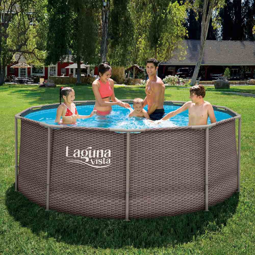 Бассейн каркасный Polygroup Summer Escapes "Ротанг", 305х107 cм (P20-1042-p)