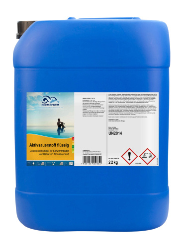 Активный кислород жидкий для бассейна, 22 кг, Chemoform (0596022)