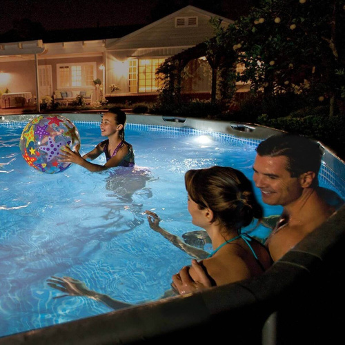 Светодиодная подсветка для бассейна на магните (Intex 28688)