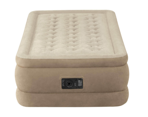 Надувная кровать Dura-Beam Plus Series 99х191х46 см, встроенный насос 220V (Intex 64456)