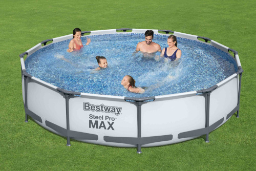 Каркасный бассейн Bestway 366х76 см + фильтр-насос 1249 л/ч (56416 BW) Каркасный бассейн Bestway 366х76 см + фильтр-насос 1249 л/ч (56416 BW)