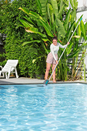 Аккумуляторный ручной пылесос для чистки бассейна AquaGrip (58946 BW)