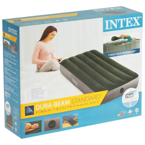 Надувной матрас Prestige Downy Airbed Fiber-Tech 76х191х25 см (Intex 64106)