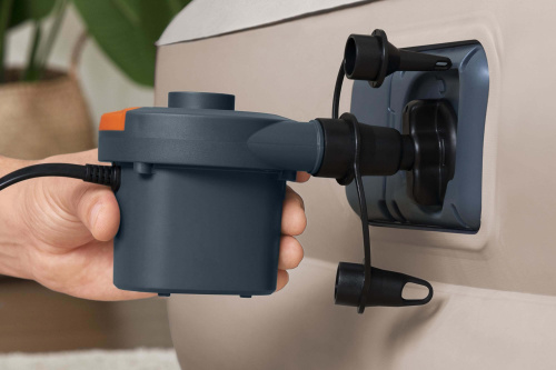 Насос электрический Sidewinder AC, 220В, 3 насадки в комплекте (Bestway 62139 BW) 